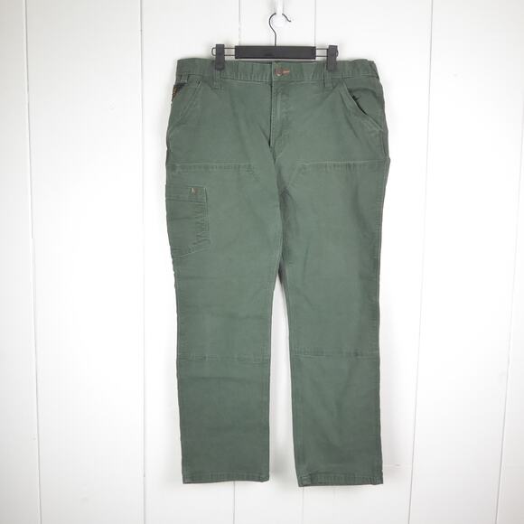 Ariat Jeans Mens SZ 36/32 M4 Relaxed Fit Straight Leg Rebar Reinforced Utility - Picture 1 of 13